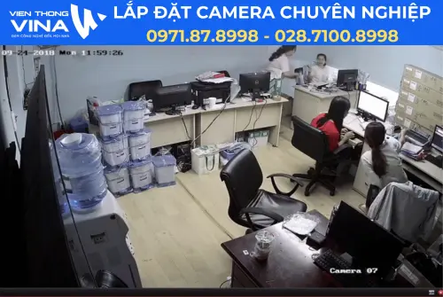 Lắp đặt hệ thống camera quan sát tại Công ty TNHH Thực phẩm Calisa
