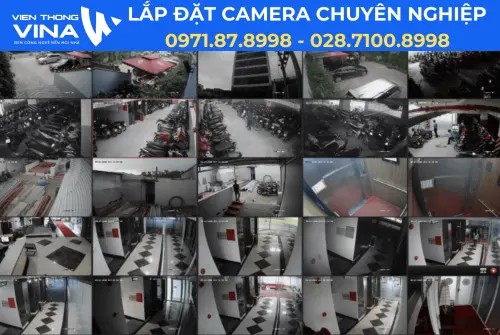 Lắp đặt hệ thống camera quan sát tại tòa nhà B&L