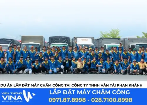 Dự Án Lắp Đặt Máy Chấm Công Tại Công Ty TNHH Vận Tải Phan Khánh