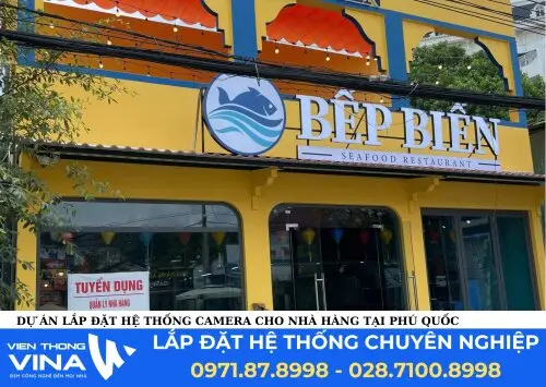 Lắp Đặt Hệ Thống 10 Camera Tại Nhà Hàng Cao Cấp Phú Quốc