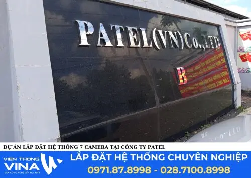 Dự Án Lắp Đặt Hệ Thống 7 Camera Tại Công Ty TNHH Patel