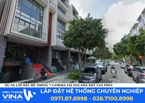 Dự Án Lắp Đặt Hệ Thống 4 Camera Tại Tòa Nhà Ở KĐT Vạn Phúc