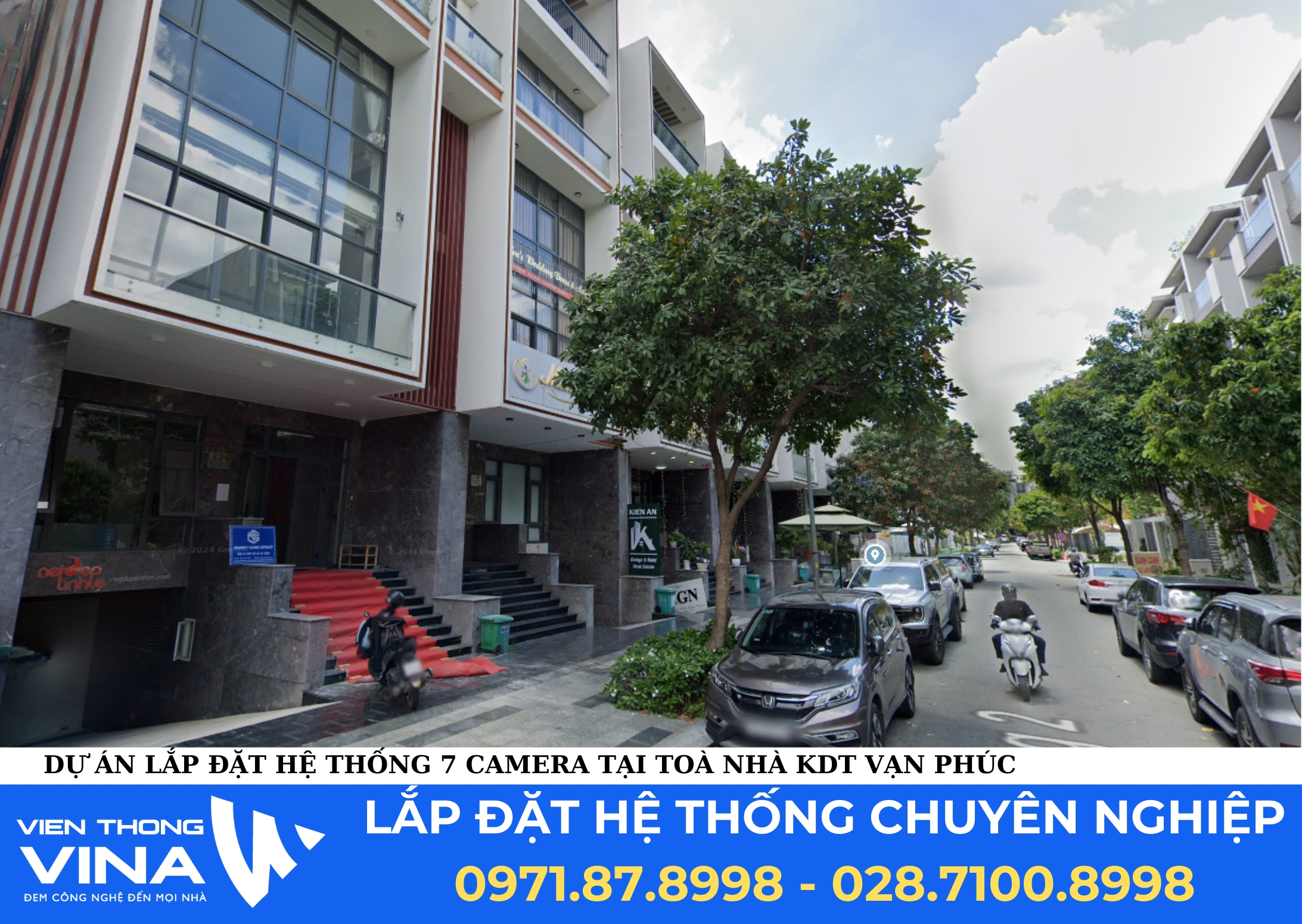 Dự Án Lắp Đặt Hệ Thống 4 Camera Tại Tòa Nhà Ở KĐT Vạn Phúc