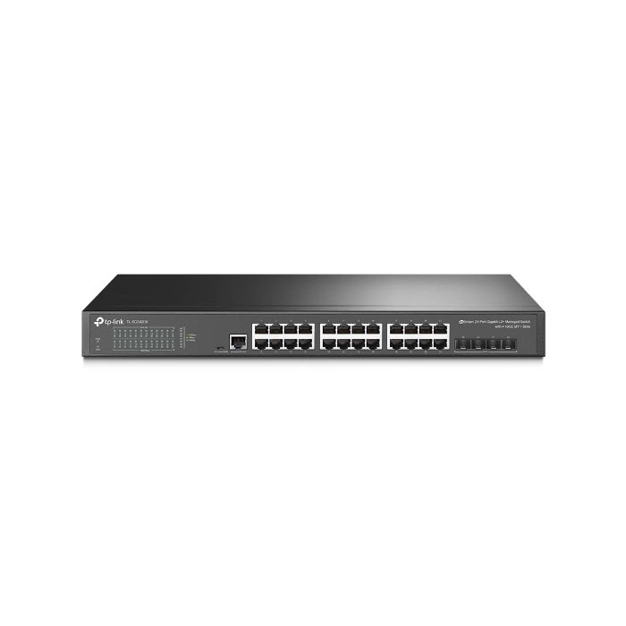 Switch Quản Lý JetStream L2+ 24 Cổng 10GE SFP+ TP-LINK TL-SG3428X