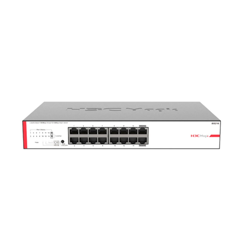 Switch Gigabit 16 cổng H3C BS216 (2 cổng Uplink)