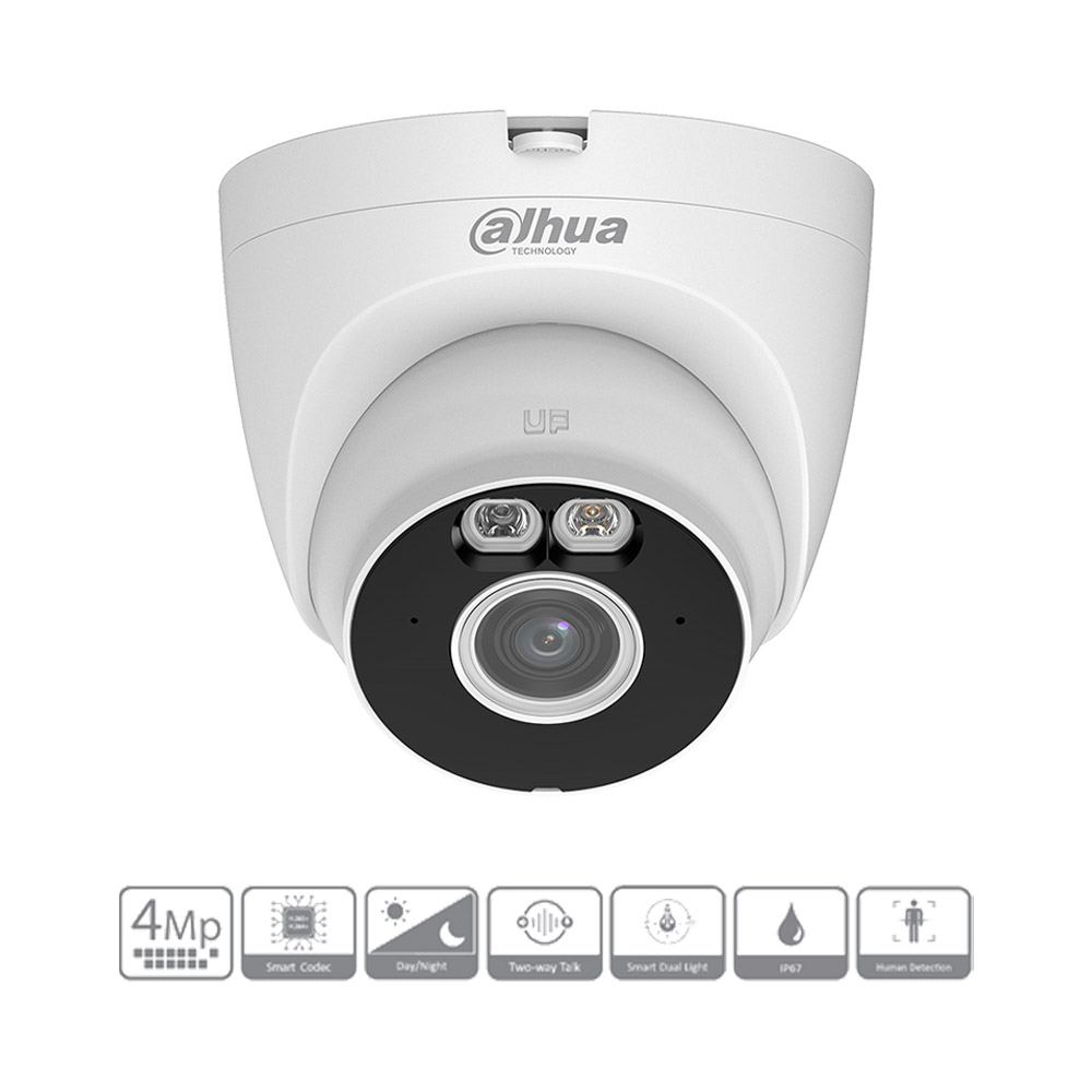 Camera WIFI Full color Dome Turret A1 4MP DAHUA DH-T4A-PV