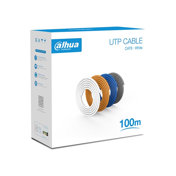 Dây cáp mạng UTP CAT 6 DAHUA DH-PFM920I-6U-100