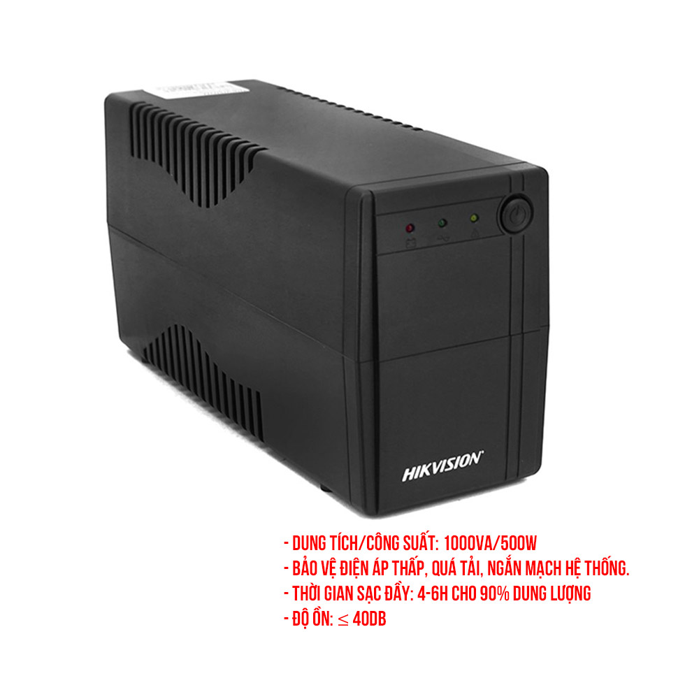 Bộ lưu điện UPS Hikvision DS-UPS1000