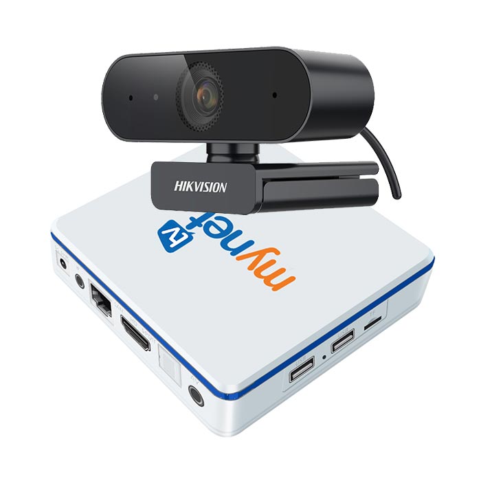 Combo WEBBOX 1 MYNET TV 4H + Webcam DS-U320