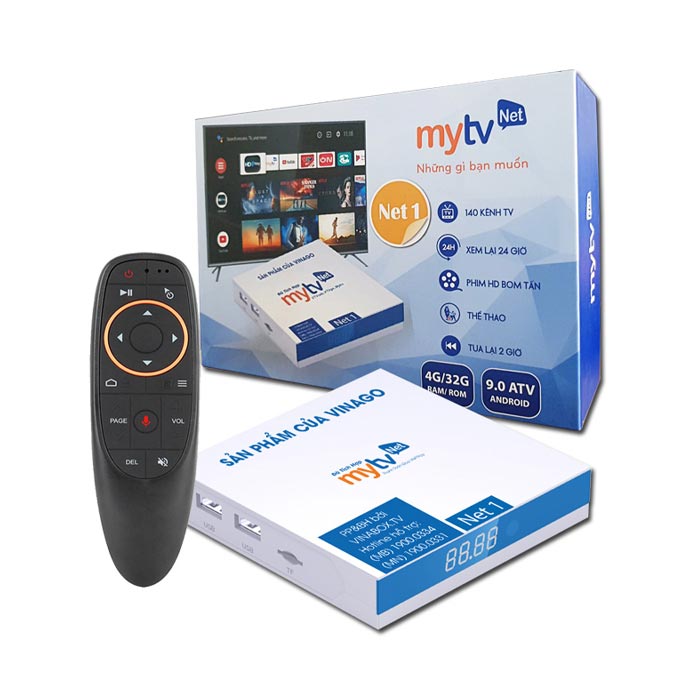 Android Box MyTV NET1 bản Ram 4G, Rom 32G