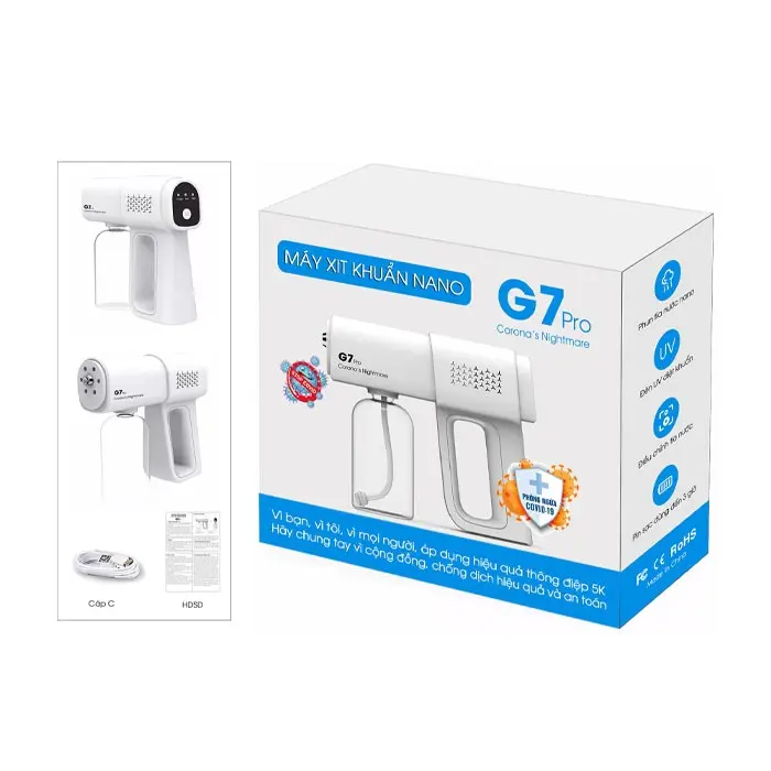 Máy xịt khuẩn Nano G7Pro