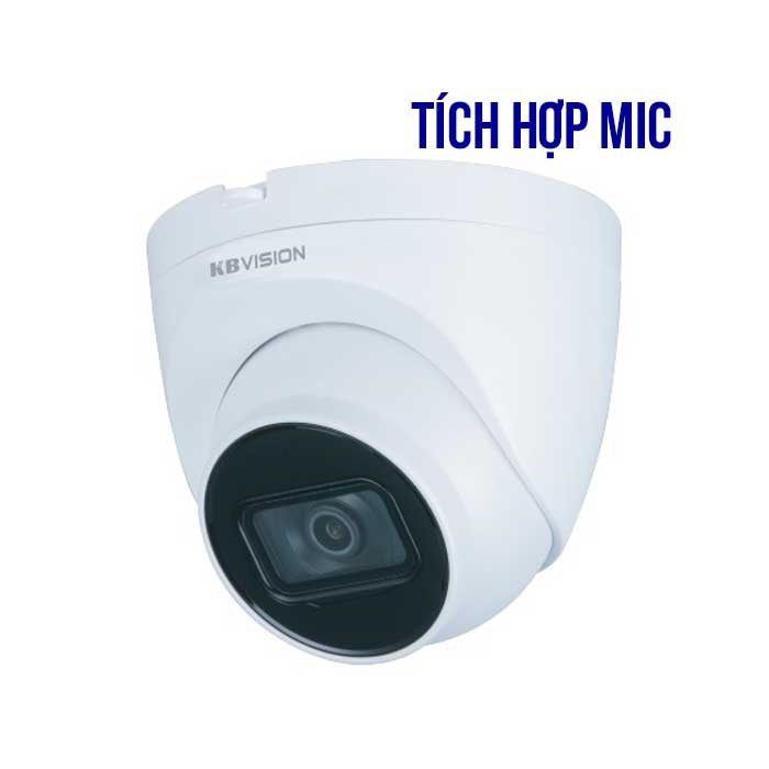 Camera IP 4MP KBVISION KX-C4012AN3 tích hợp mic