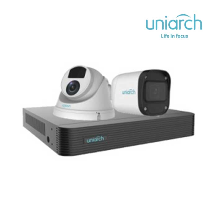 Bộ Kit 2 Camera IP 4MP UNIARCH COMBO X24P1