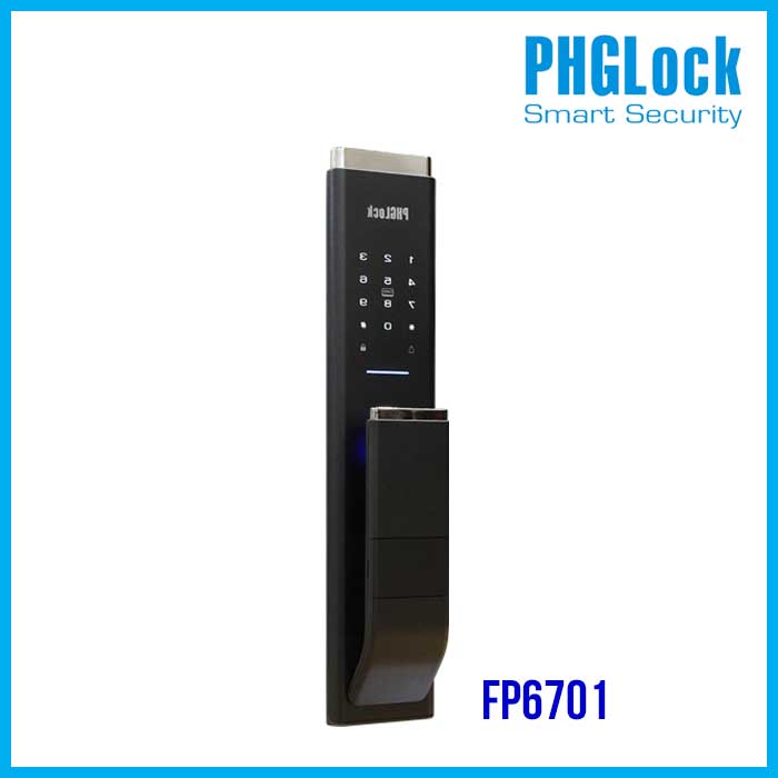 Khóa cửa vân tay cho căn hộ sang trọng PHGLOCK FP6701