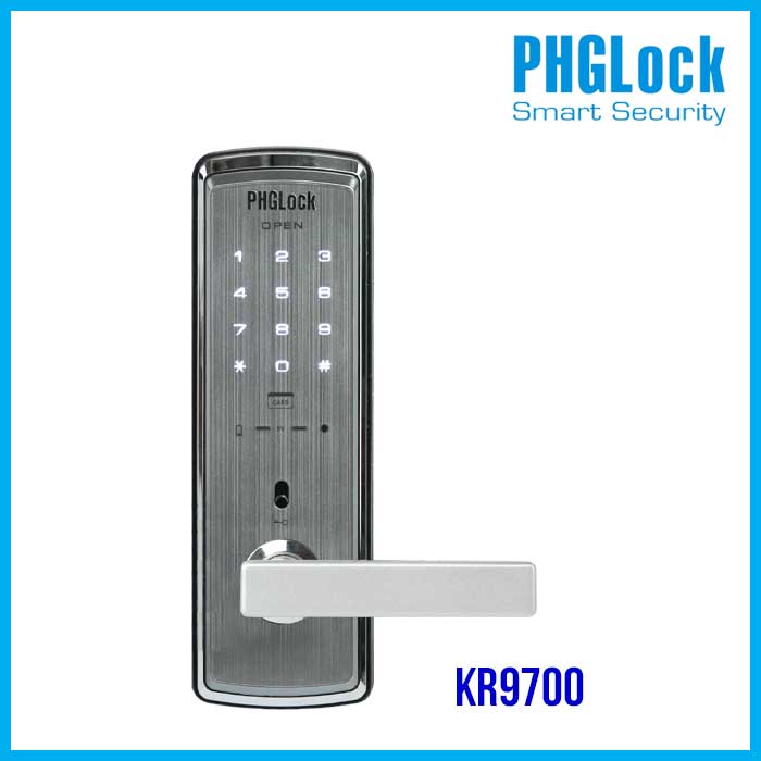 Khóa thông minh cho căn hộ, biệt thự PHGLOCK KR9700