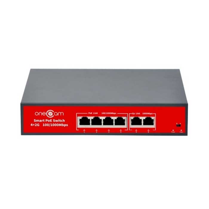 Switch PoE 4 cổng ONECAM SW-06-04P-G chất lượng cao