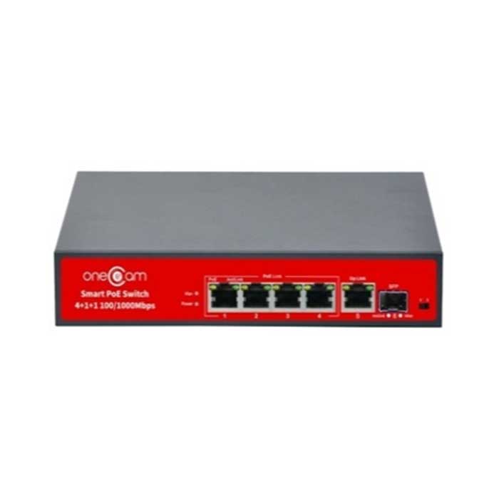 Switch PoE 4 cổng ONECAM SW-06-04P-1SFP-A chất lượng cao