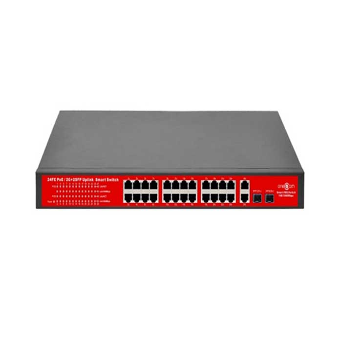 Switch PoE 24 cổng ONECAM SW-26-24P-2FP-A chất lượng cao