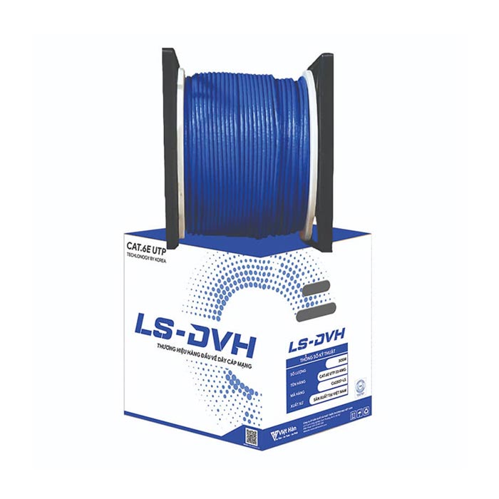 Dây cáp mạng Việt Hàn CAT6E UTP 23AWG