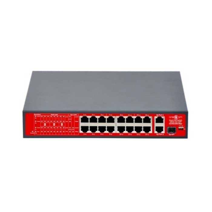 Switch PoE 16 cổng ONECAM SW-18-16P-1SFP-A chất lượng cao