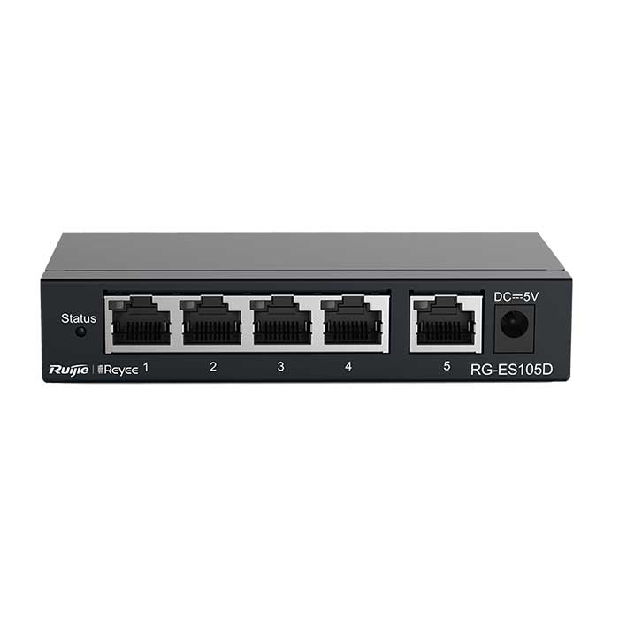 Switch 5 cổng 10/100 BASE-T RUIJIE RG-ES105D