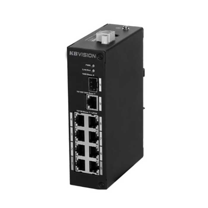 Switch ePOE 8 cổng KBVISION KX-CSW08iP1