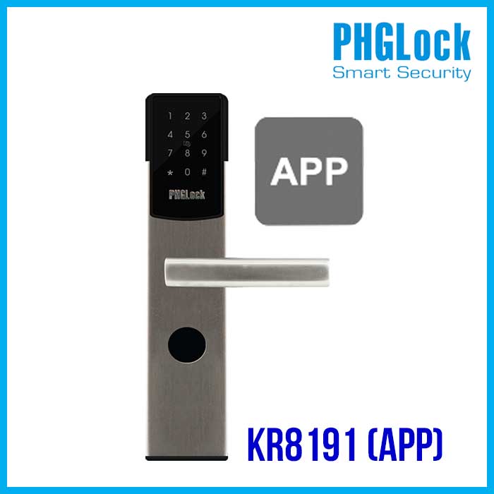 Khóa thông minh cho căn hộ chung cư PHGLOCK KR8191 (App)