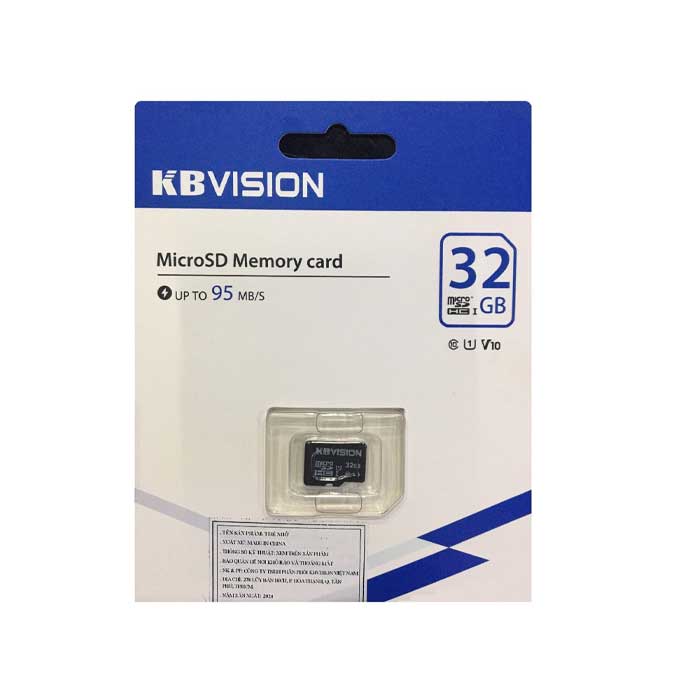 Thẻ nhớ giám sát Micro SD 32GB KBVISION