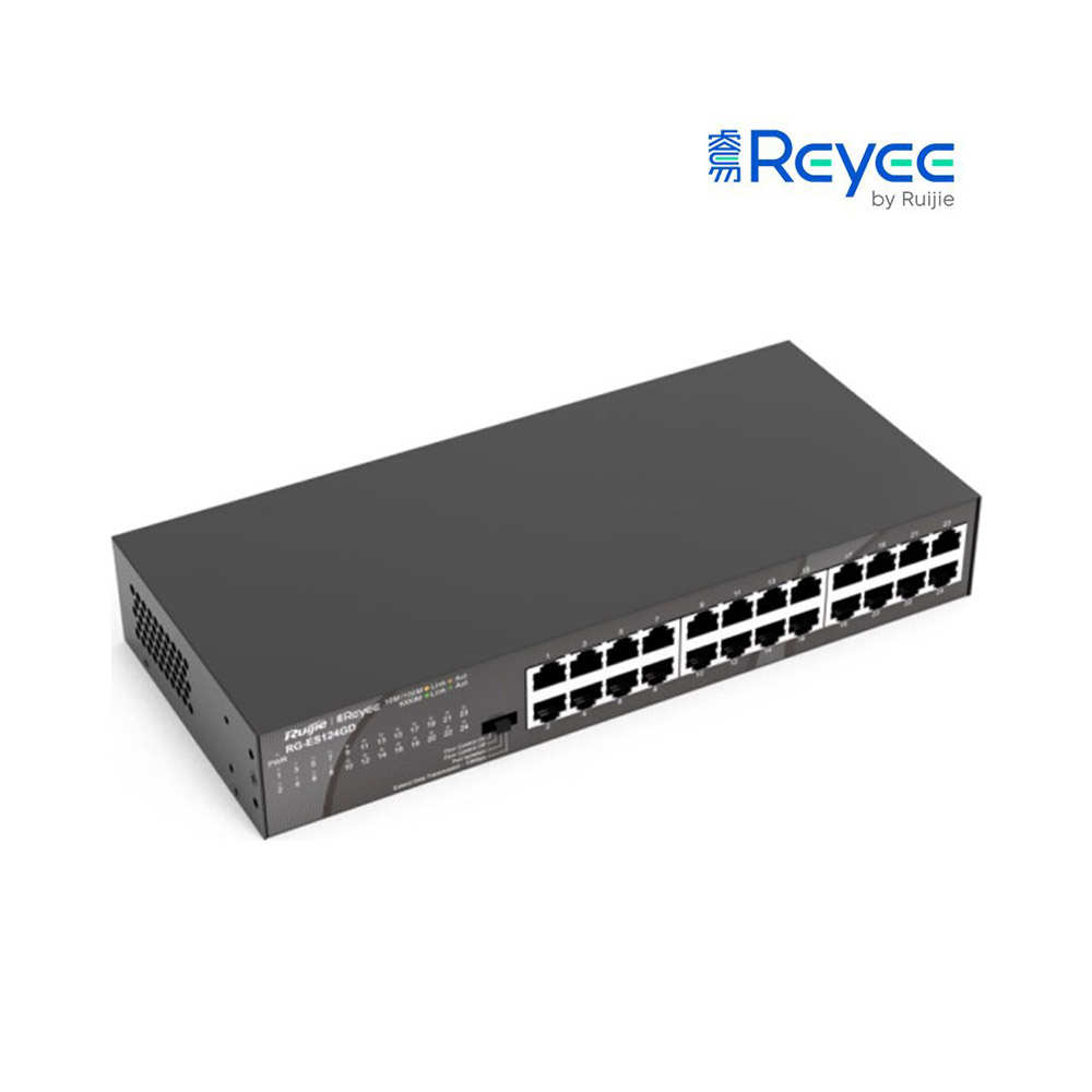 Unmanaged switch 16 cổng 10/100/1000 BASE-T Reyee RG-ES116G