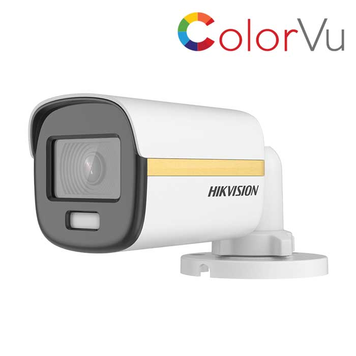 Camera HDTVI ColorVu 2MP thân trụ HIKVISION DS-2CE10DF3T-F