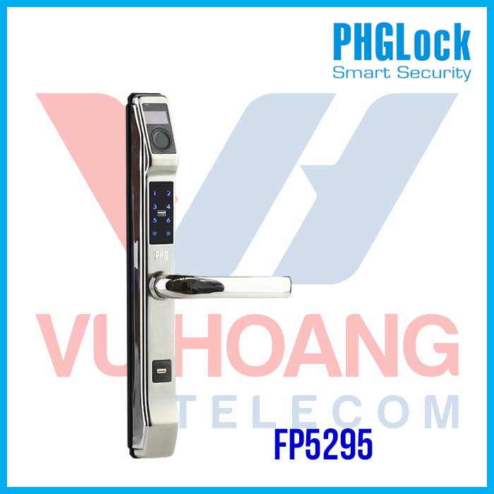 Khóa cửa vân tay cho cửa nhôm PHGLOCK FP5295