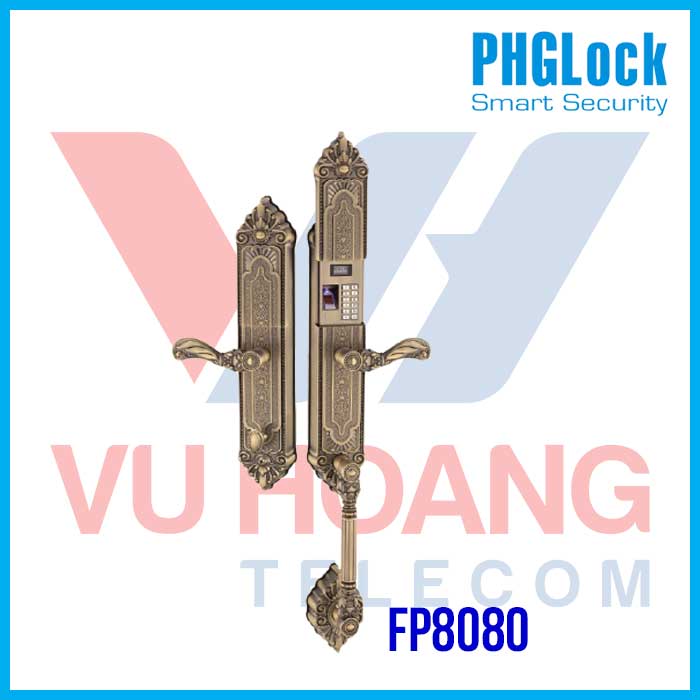 Khóa cửa cho biệt thự, căn hộ sang trọng PHGLOCK FP8080