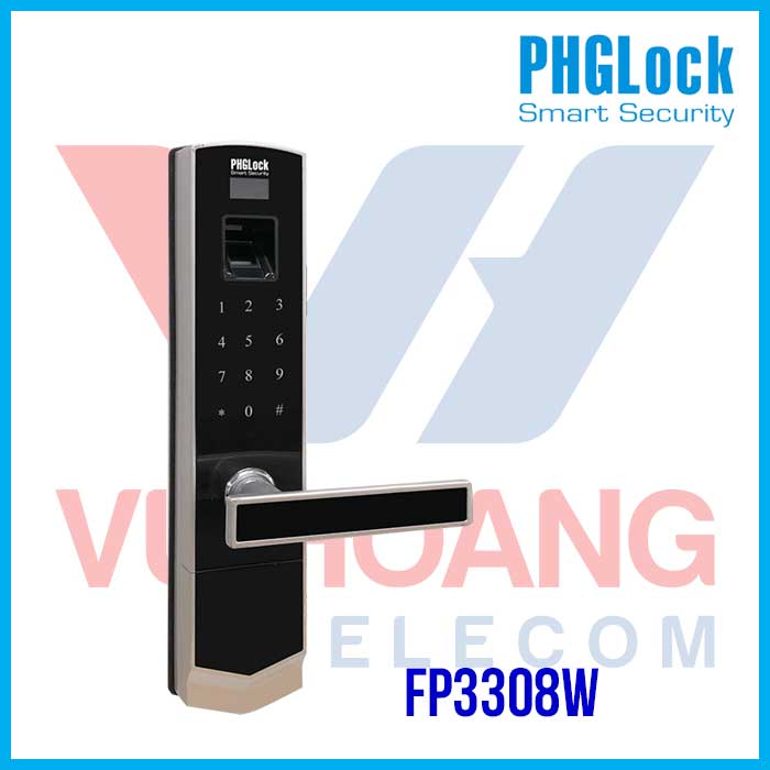 Khóa cửa cho biệt thự, căn hộ sang trọng PHGLOCK FP3308W