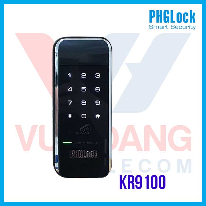 Khóa cửa cho căn hộ, nhà phố PHGLOCK KR9100