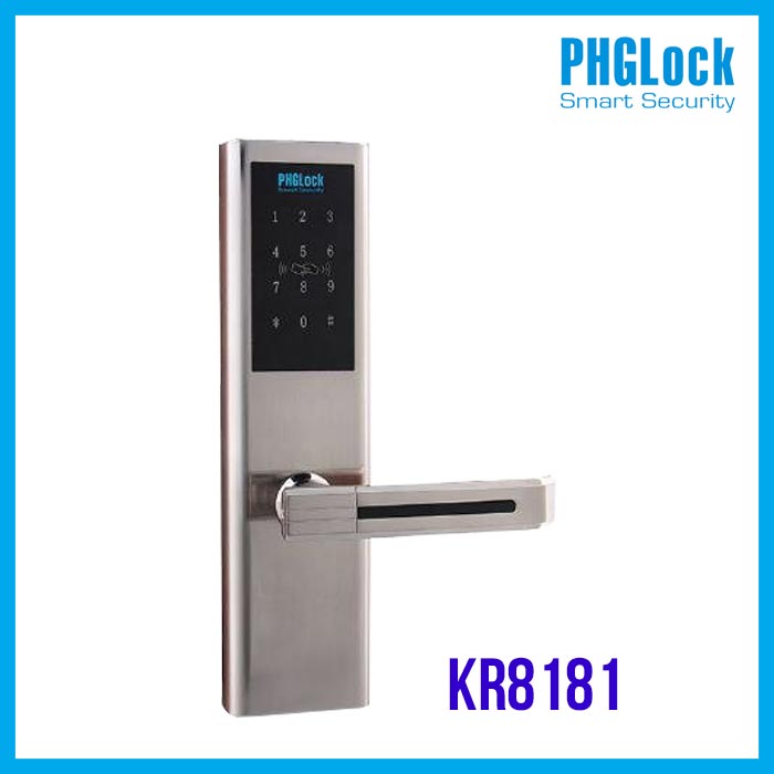 Khóa điện tử cho căn hộ cao cấp PHGLOCK KR8181