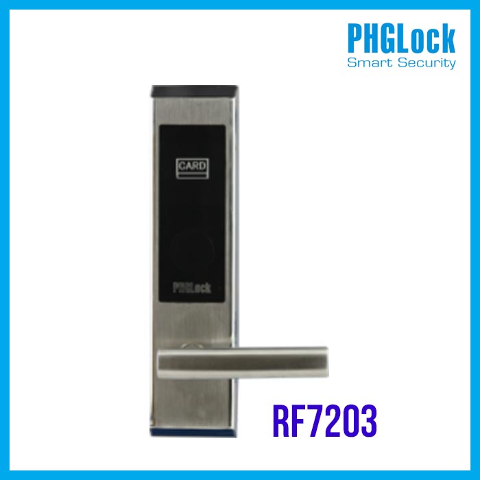 Khóa thông minh cho khách sạn PHGLOCK RF7203 (Bạc)