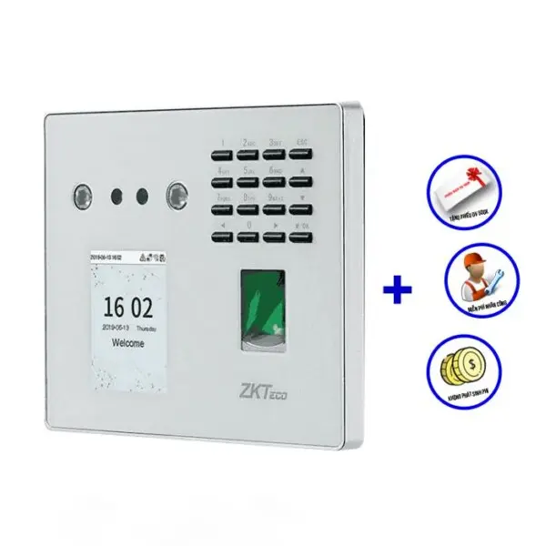 Lắp đặt bộ máy chấm công cho công ty (SILVER C2020-1)