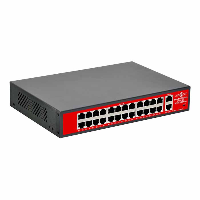 Switch PoE 24 cổng ONECAM SW-26-24P-B