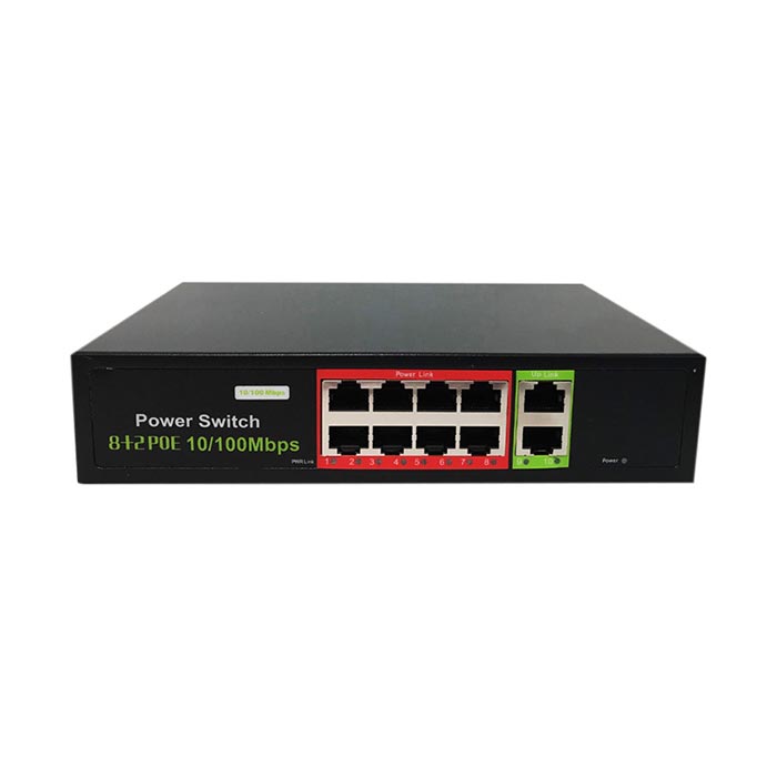 Switch PoE 8 cổng ONECAM SW-10-08P-B