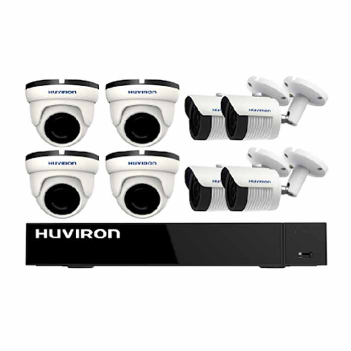 Bộ kit 8 camera IP Huviron F-KIT8