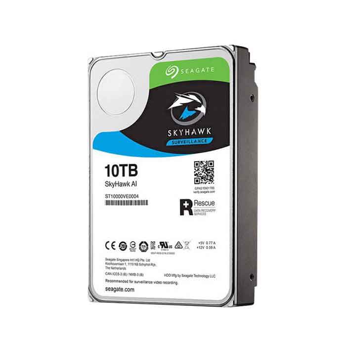 Ổ cứng giám sát SEAGATE SkyHawk AI 10TB ST10000VE008