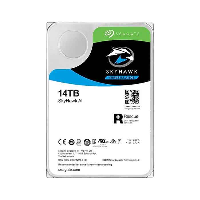 Ổ cứng giám sát SEAGATE SkyHawk AI 14TB ST14000VE0008