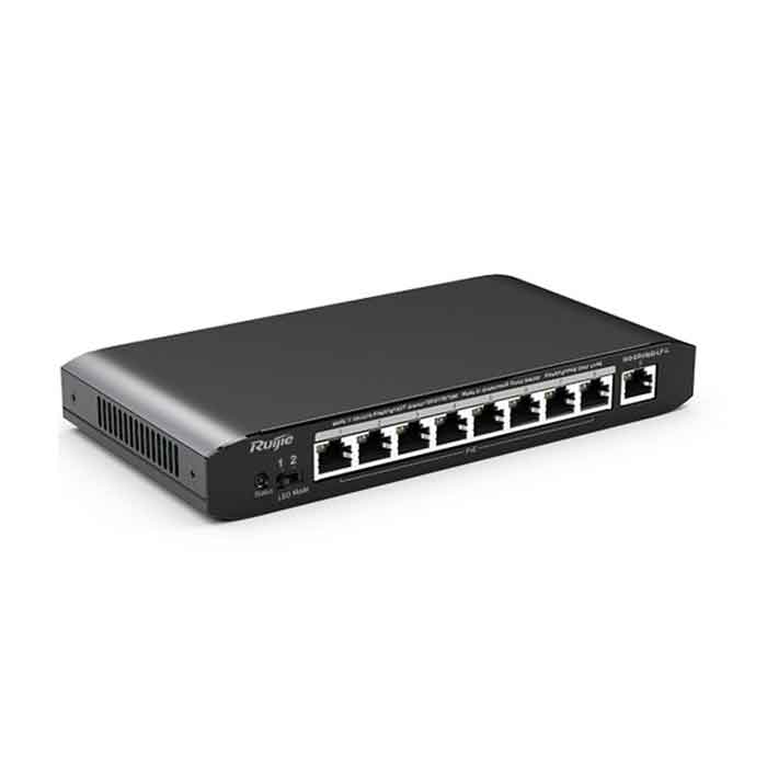 Switch POE 8 cổng RUIJIE RG-ES109G-LP-L