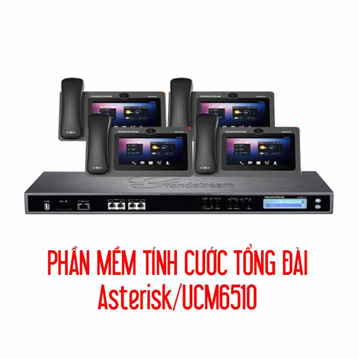 Phần mềm tính cước tổng đài Asterisk/UCM6510