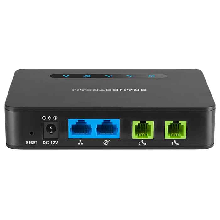 Gateway 2 cổng FXS – WAN/LAN Gigabit GRANDSTREAM HT812