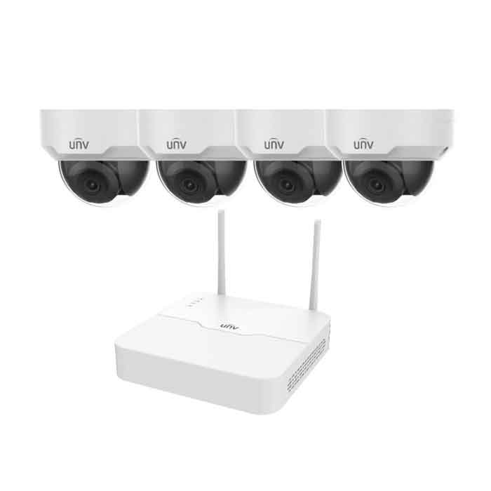 Bộ Kit 4 Camera Wifi 2MP UNV KIT/301-04LB-W/4*322ER3-VSF28W-D