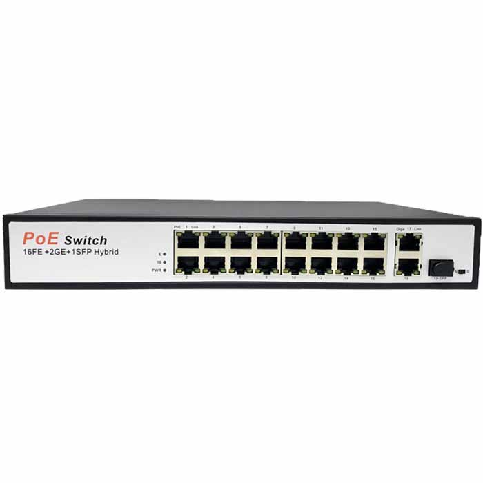 Switch POE 16 cổng ONECAM SW-18-16P