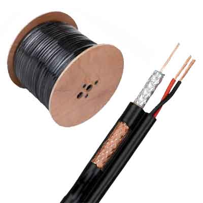 Cáp đồng trục HDPRO RG6 + 2C Copper