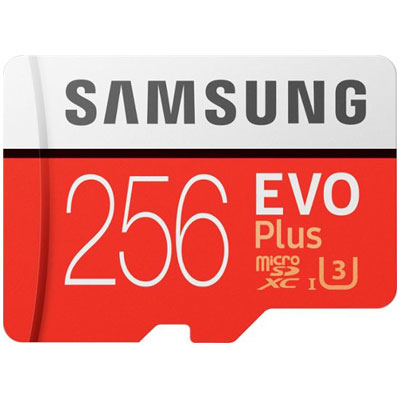 Thẻ nhớ Micro SD 256GB SAMSUNG Evo Plus U3 Class 10-100MB/s