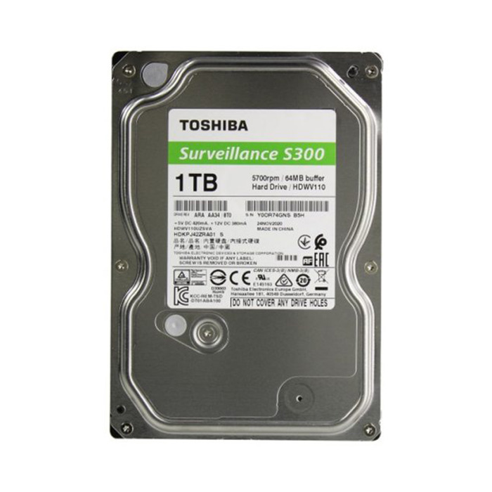 Ổ cứng giám sát TOSHIBA 1TB HDWV110UZSVA